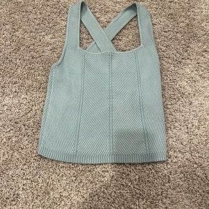 Abercrombie Knit Cross Back Tank